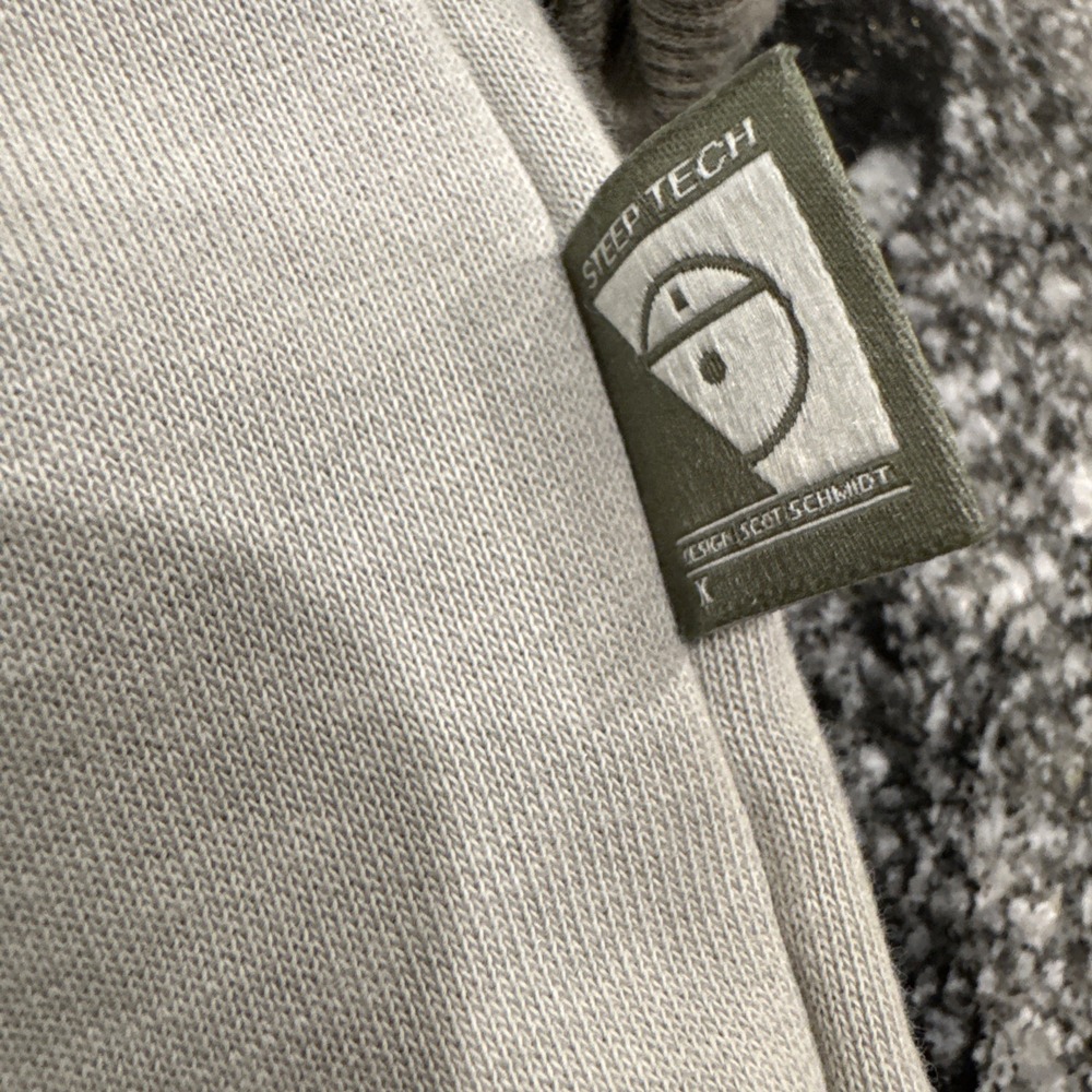 The North Face Jacket Mens Medium Green Olive Steep Tech Full Zip Sweater #130 - Picture 4 of 10